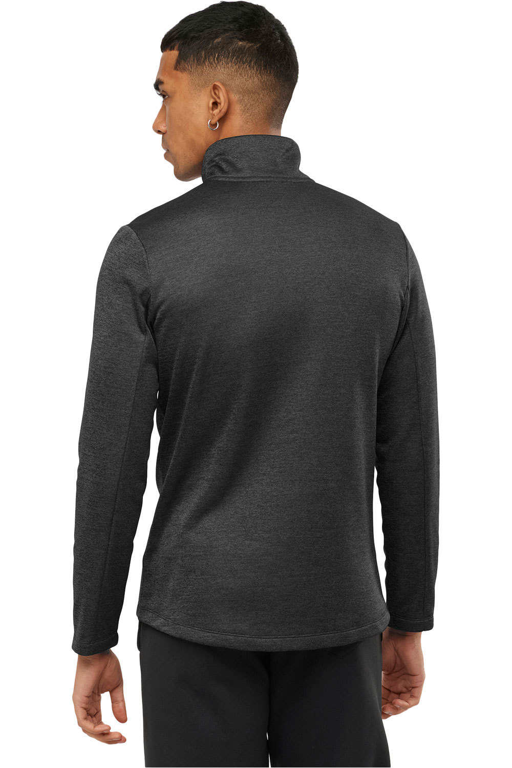 Salomon forro polar hombre Salomon TRANSITION HZ MID M vista trasera Salomon forro polar hombre Salomon TRANSITION HZ MID M vista trasera