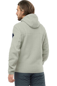 Salomon forro polar hombre Salomon SNOWSHELTER TED HOODIE M vista trasera Salomon forro polar hombre Salomon SNOWSHELTER TED HOODIE M vista trasera
