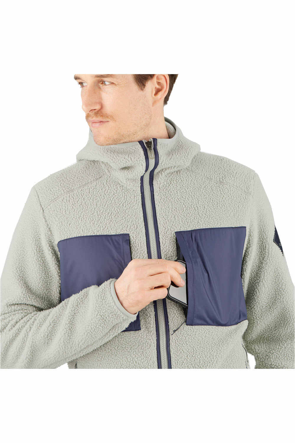 Salomon forro polar hombre Salomon SNOWSHELTER TED HOODIE M 03 Salomon forro polar hombre Salomon SNOWSHELTER TED HOODIE M 03