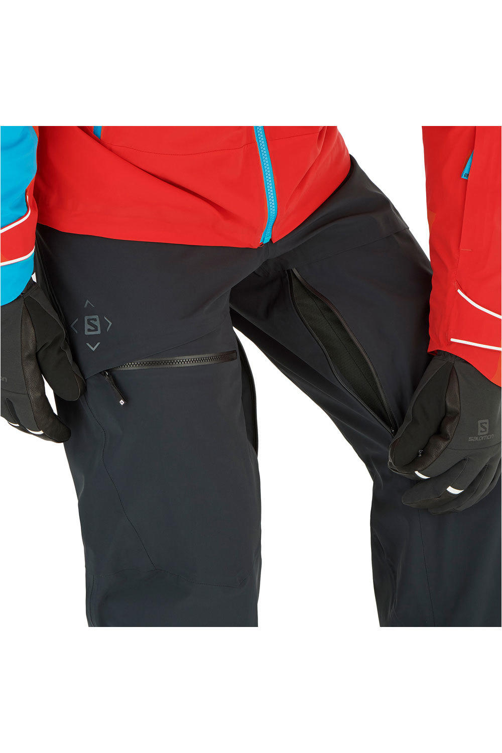 Salomon pantalón montaña hombre Salomon RACE PANT M vista detalle Salomon pantalón montaña hombre Salomon RACE PANT M vista detalle