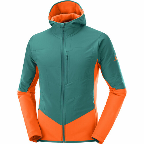 SALOMON OUTLINE WARM HYBRID HDY M verde