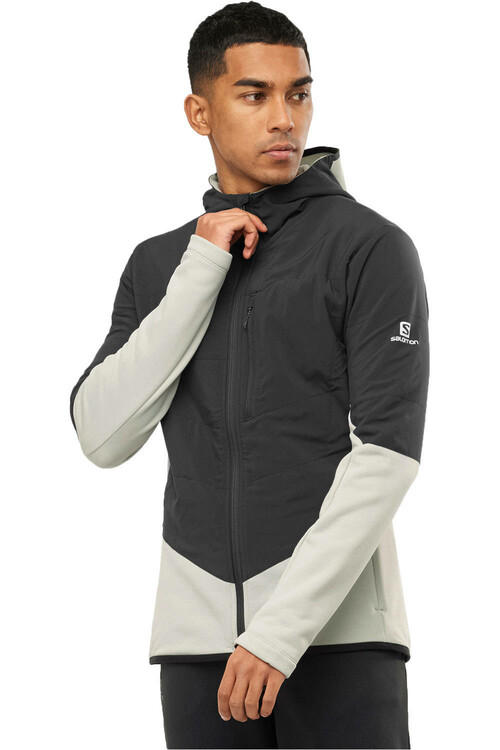 SALOMON OUTLINE WARM HYBRID HDY M negro