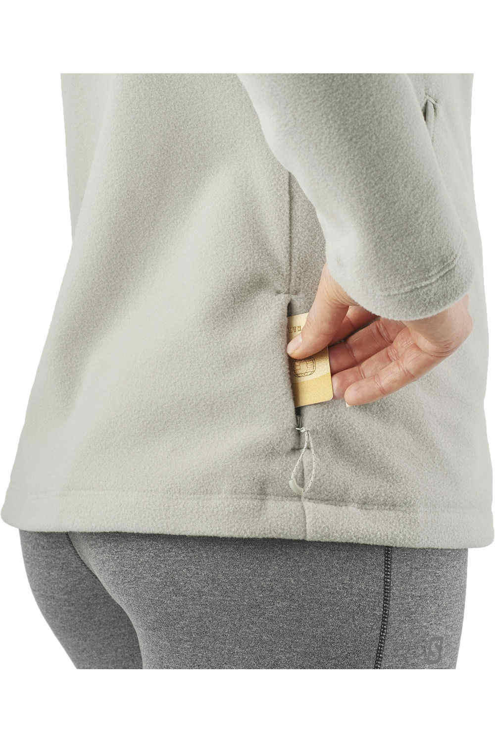 Salomon forro polar mujer Salomon SNTIAL COSY FLEECE FZ W 04 Salomon forro polar mujer Salomon SNTIAL COSY FLEECE FZ W 04