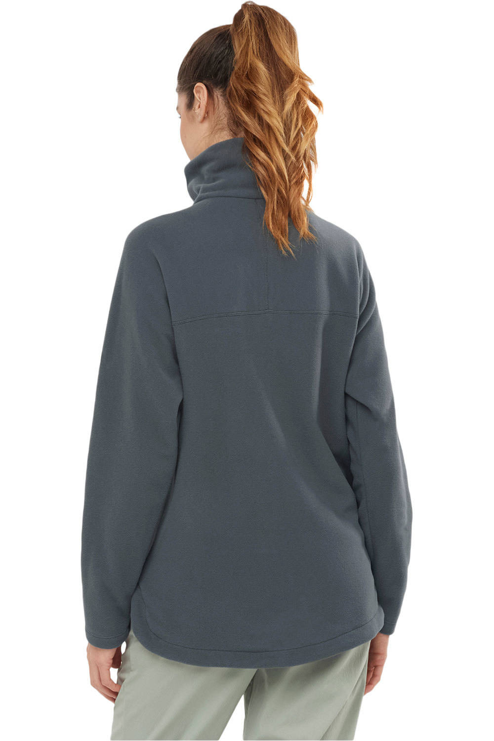 Salomon forro polar mujer Salomon SNTIAL COSY FLEECE HZ W vista trasera Salomon forro polar mujer Salomon SNTIAL COSY FLEECE HZ W vista trasera