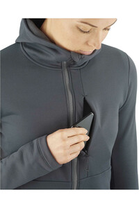 Salomon forro polar mujer Salomon SNTIAL XWARM HOODIE W vista detalle Salomon forro polar mujer Salomon SNTIAL XWARM HOODIE W vista detalle