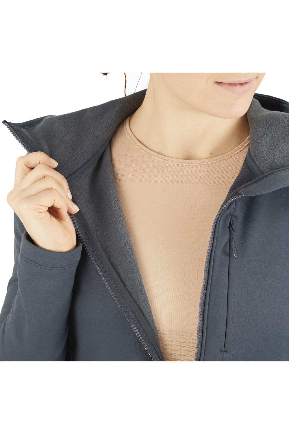 Salomon forro polar mujer Salomon SNTIAL XWARM HOODIE W 06 Salomon forro polar mujer Salomon SNTIAL XWARM HOODIE W 06