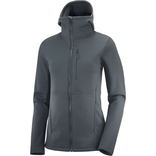 SALOMON SNTIAL XWARM HOODIE W gris