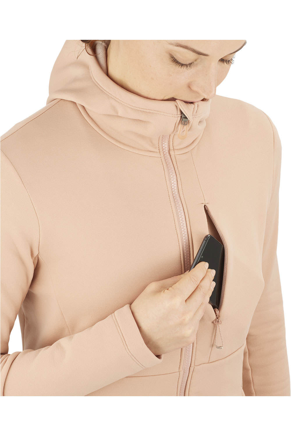 Salomon forro polar mujer Salomon SNTIAL XWARM HOODIE W 04 Salomon forro polar mujer Salomon SNTIAL XWARM HOODIE W 04