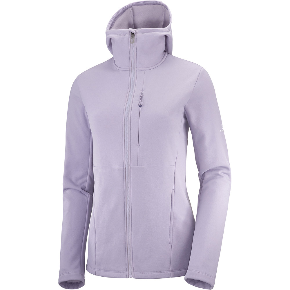 Salomon forro polar mujer Salomon SNTIAL XWARM HOODIE W 08 Salomon forro polar mujer Salomon SNTIAL XWARM HOODIE W 08
