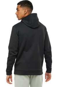 Salomon forro polar hombre Salomon SNTIAL WARM FLEECE FZ M vista trasera Salomon forro polar hombre Salomon SNTIAL WARM FLEECE FZ M vista trasera