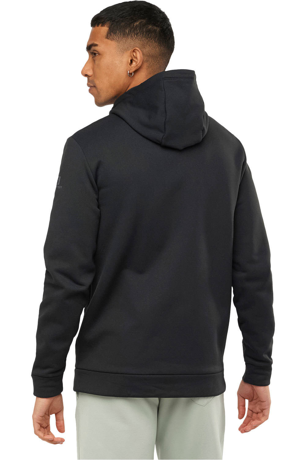 Salomon forro polar hombre Salomon SNTIAL WARM FLEECE FZ M vista trasera Salomon forro polar hombre Salomon SNTIAL WARM FLEECE FZ M vista trasera