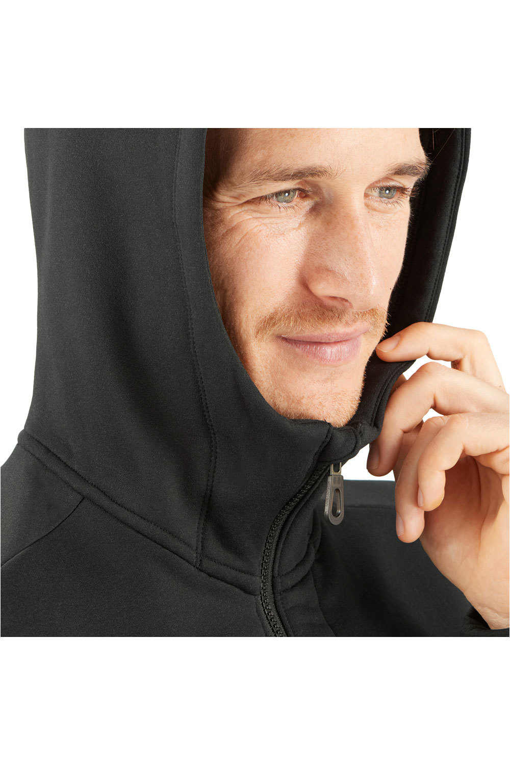 Salomon forro polar hombre Salomon SNTIAL WARM FLEECE FZ M vista detalle Salomon forro polar hombre Salomon SNTIAL WARM FLEECE FZ M vista detalle