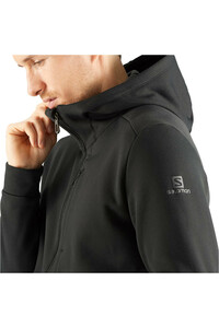 Salomon forro polar hombre Salomon SNTIAL WARM FLEECE FZ M 03 Salomon forro polar hombre Salomon SNTIAL WARM FLEECE FZ M 03