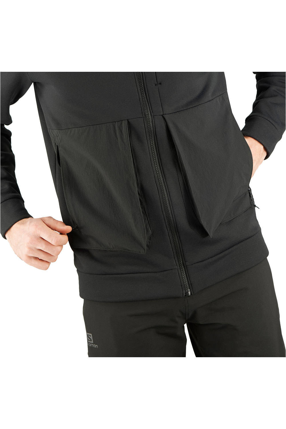 Salomon forro polar hombre Salomon SNTIAL WARM FLEECE FZ M 04 Salomon forro polar hombre Salomon SNTIAL WARM FLEECE FZ M 04