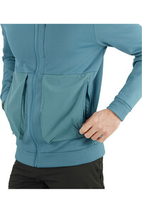 Salomon forro polar hombre Salomon SNTIAL WARM FLEECE FZ M vista detalle Salomon forro polar hombre Salomon SNTIAL WARM FLEECE FZ M vista detalle