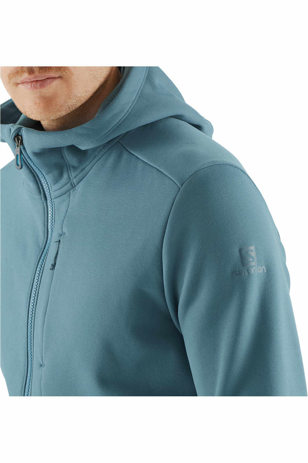 Salomon forro polar hombre Salomon SNTIAL WARM FLEECE FZ M 03 Salomon forro polar hombre Salomon SNTIAL WARM FLEECE FZ M 03