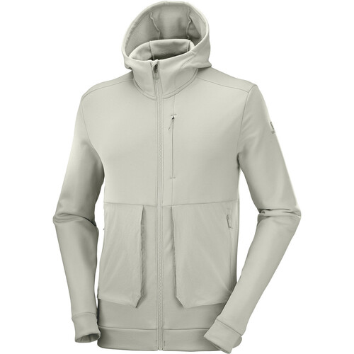 SALOMON SNTIAL WARM FLEECE FZ M gris
