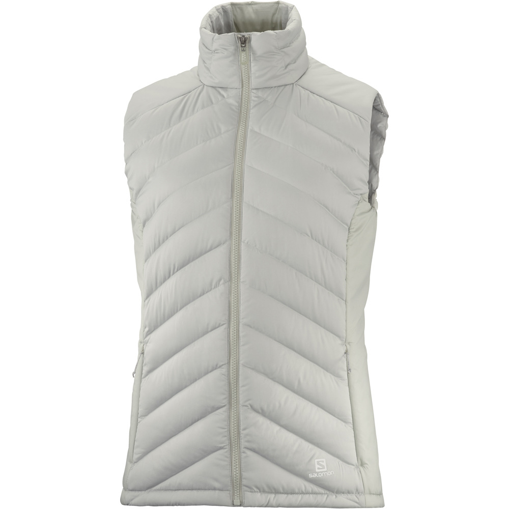 Salomon chaleco outdoor mujer Salomon TRANSITION DOWN VEST W vista detalle Salomon chaleco outdoor mujer Salomon TRANSITION DOWN VEST W vista detalle