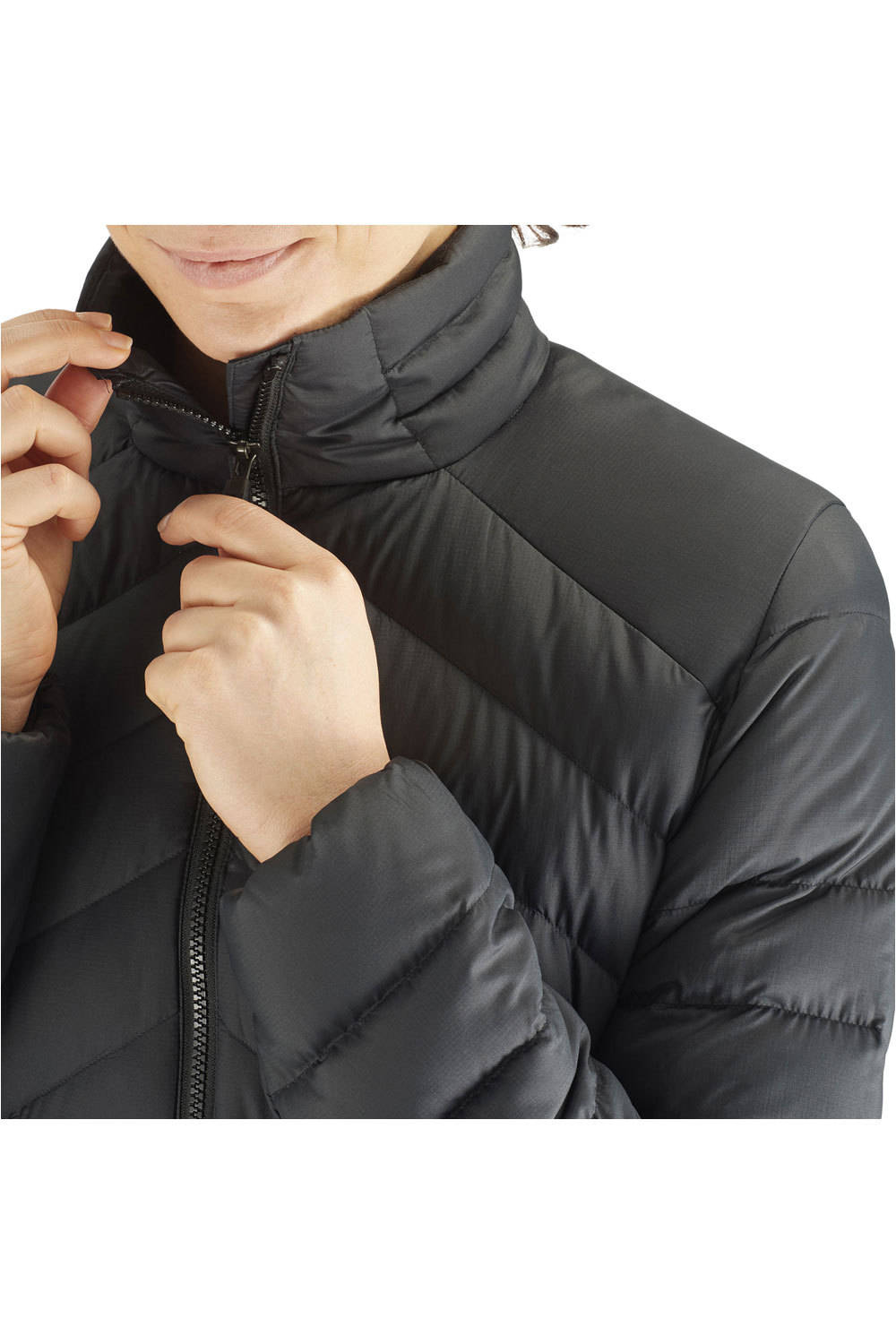 Salomon chaqueta outdoor mujer Salomon TRANSITION DOWN JACKET W vista detalle Salomon chaqueta outdoor mujer Salomon TRANSITION DOWN JACKET W vista detalle