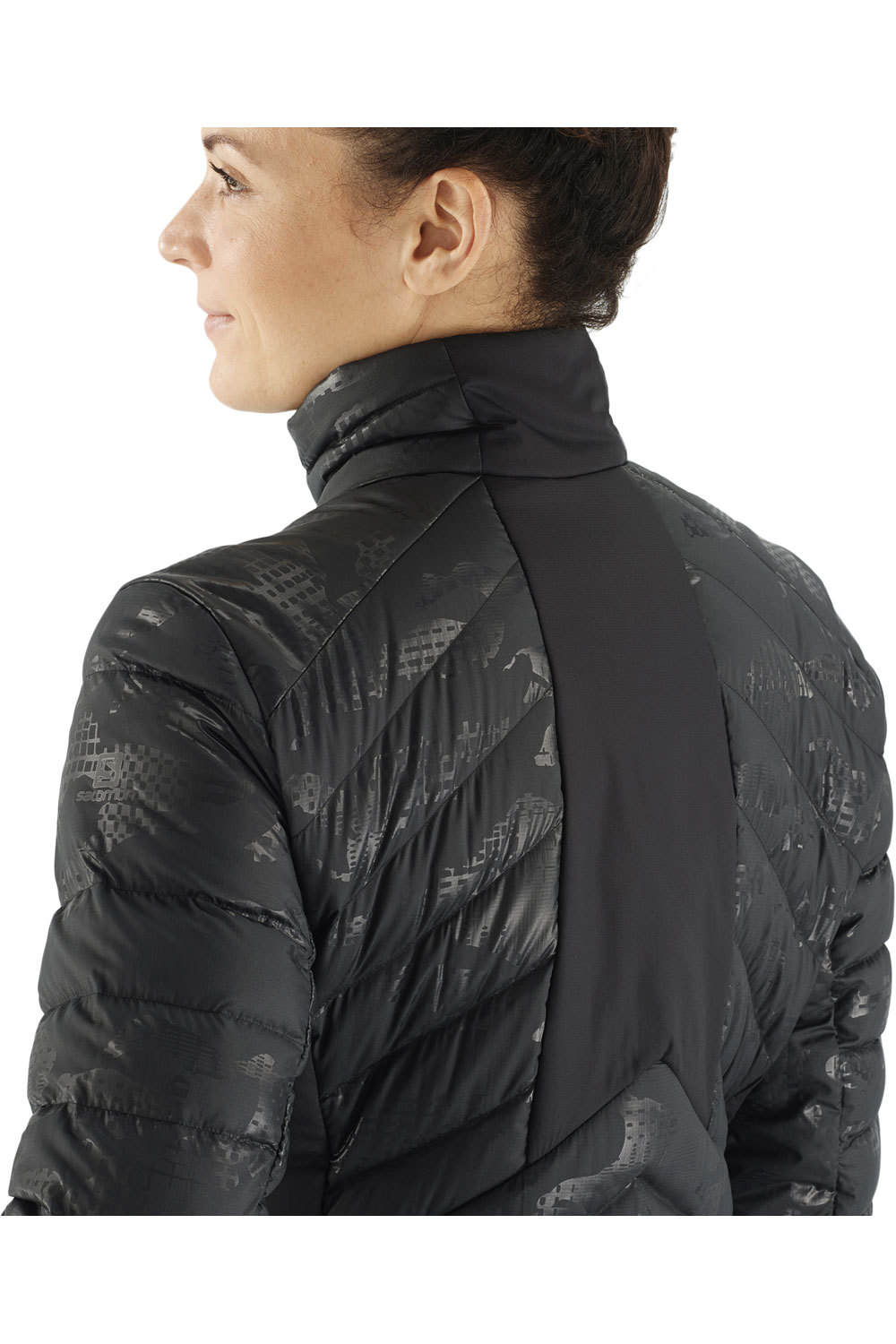 Salomon chaqueta outdoor mujer Salomon TRANSITION DOWN JACKET W vista detalle Salomon chaqueta outdoor mujer Salomon TRANSITION DOWN JACKET W vista detalle