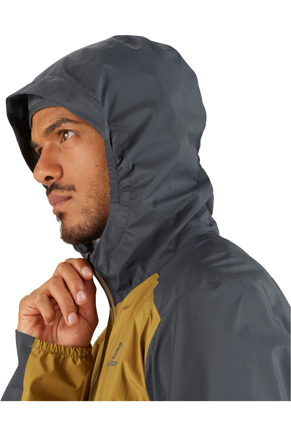 Salomon CHAQUETA TRAIL RUNNING HOMBRE Salomon BONATTI WP JKT M vista detalle Salomon CHAQUETA TRAIL RUNNING HOMBRE Salomon BONATTI WP JKT M vista detalle