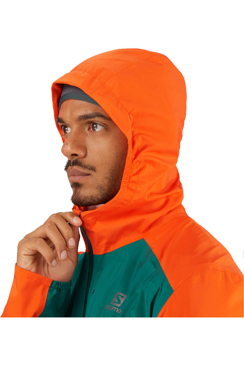 Salomon CHAQUETA TRAIL RUNNING HOMBRE Salomon BONATTI WP JKT M vista detalle Salomon CHAQUETA TRAIL RUNNING HOMBRE Salomon BONATTI WP JKT M vista detalle