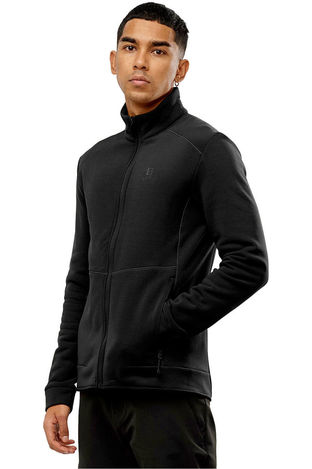 Salomon forro polar hombre Salomon RADIANT FZ M vista frontal Salomon forro polar hombre Salomon RADIANT FZ M vista frontal