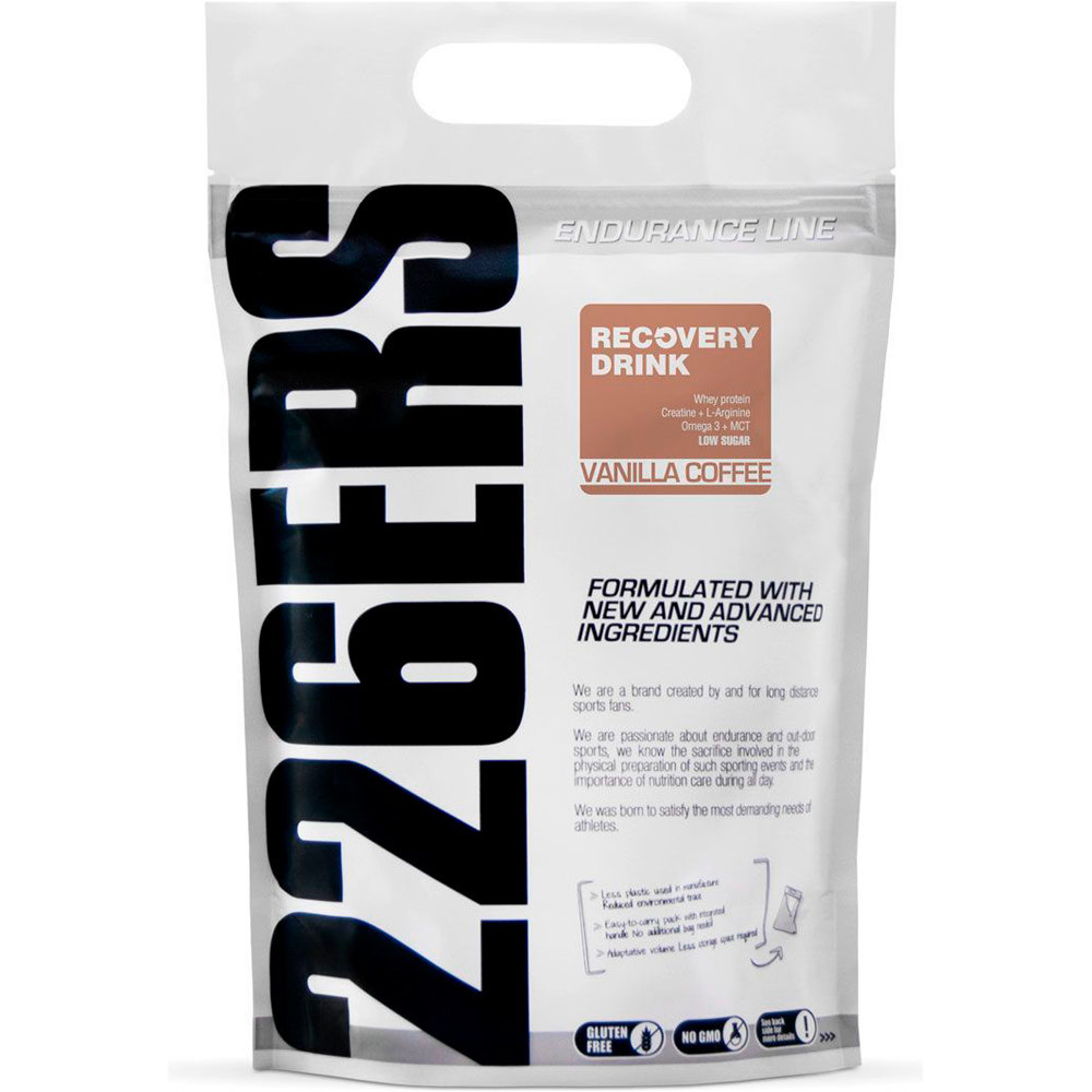 226ers Recuperacion 226ers RECOVERY DRINK 1KG VANILLA COFFEE vista frontal 226ers Recuperacion 226ers RECOVERY DRINK 1KG VANILLA COFFEE vista frontal