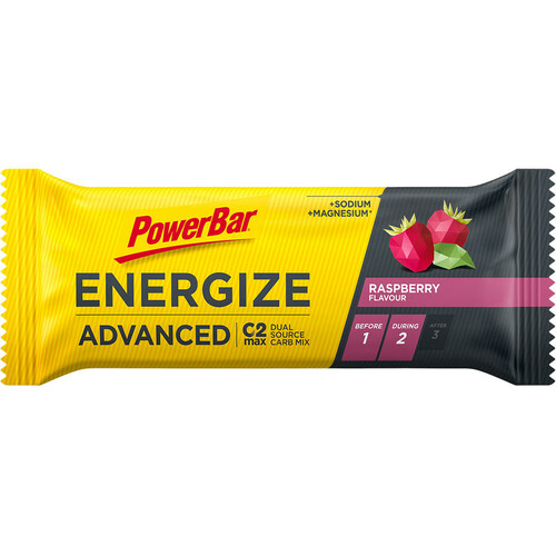 POWERBAR CAJA NEW ENERGIZE ADVA RASPBERRY