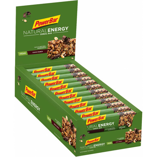 POWERBAR CAJA NATURAL ENERGY CACAO-CRUNCH 24UDS