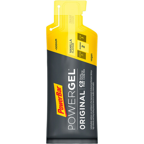 POWERBAR CAJA POWERGEL VAINILLA 24UDS