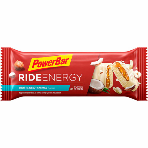 POWERBAR CAJA RIDE BAR COCO-HAZELNUT CARAMEL 18UD