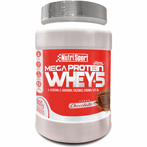 NUTRISPORT MEGA PROTEIN 5WHEY  900G VAINI