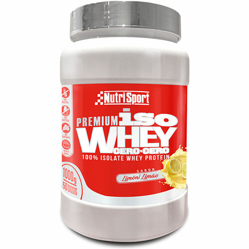 NUTRISPORT ISO WHEY CERO LIMON 1KG