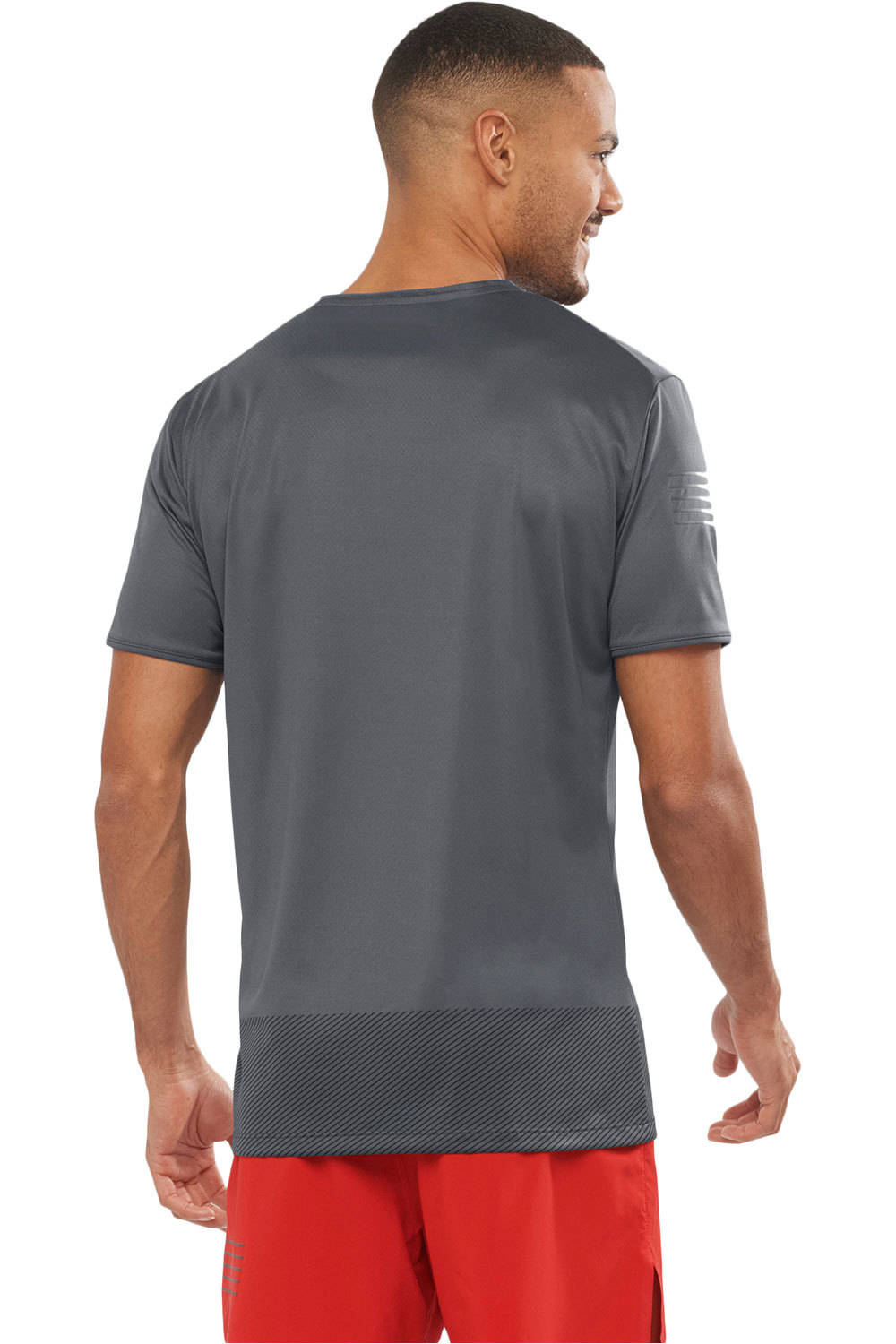 Salomon camisetas trail running manga corta hombre Salomon SENSE TEE M vista trasera Salomon camisetas trail running manga corta hombre Salomon SENSE TEE M vista trasera