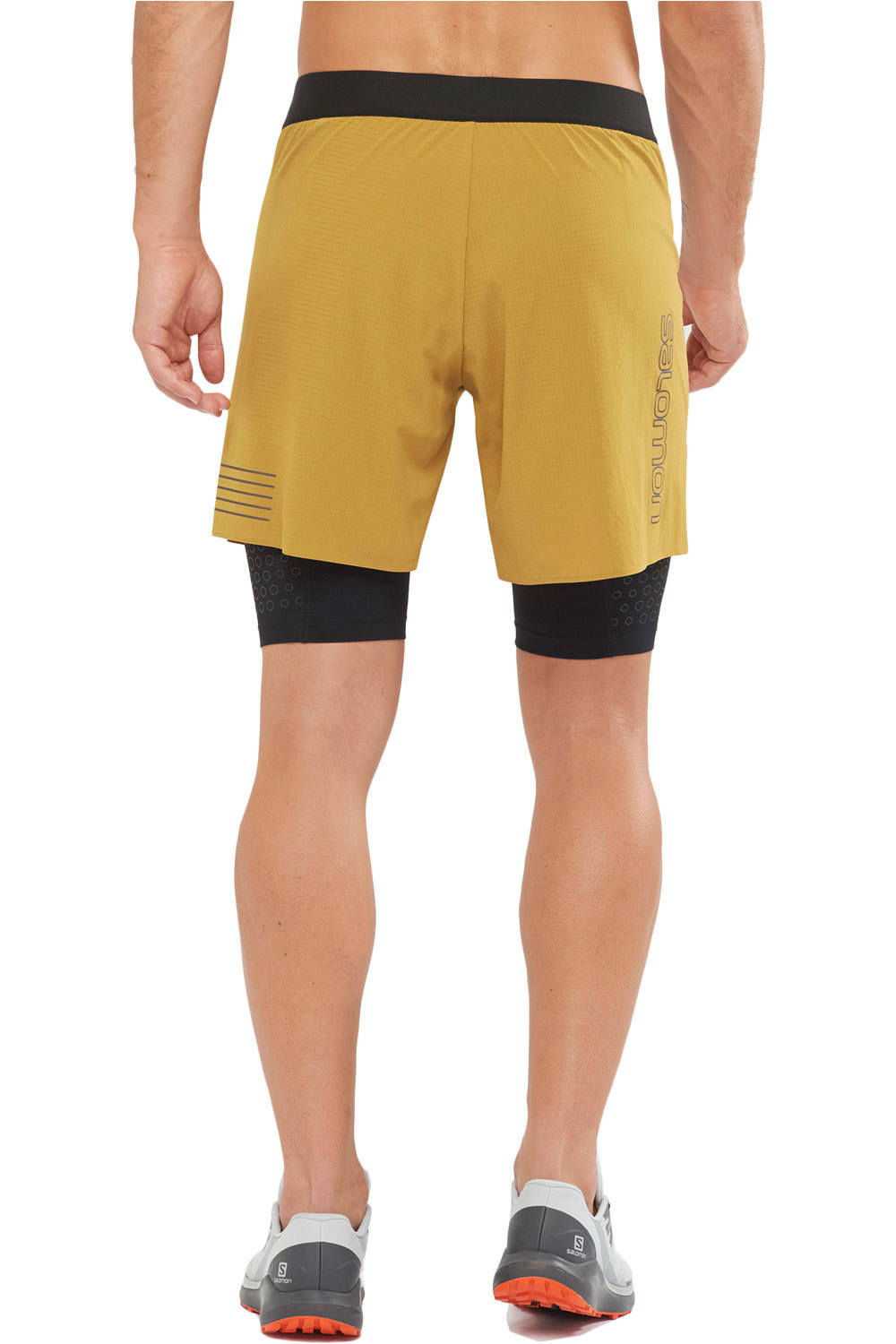 Salomon pantalón running hombre Salomon EXO MOTION TW SHORT M vista trasera Salomon pantalón running hombre Salomon EXO MOTION TW SHORT M vista trasera