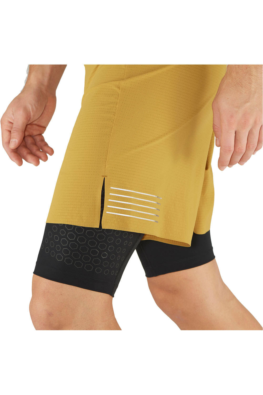 Salomon pantalón running hombre Salomon EXO MOTION TW SHORT M vista detalle Salomon pantalón running hombre Salomon EXO MOTION TW SHORT M vista detalle