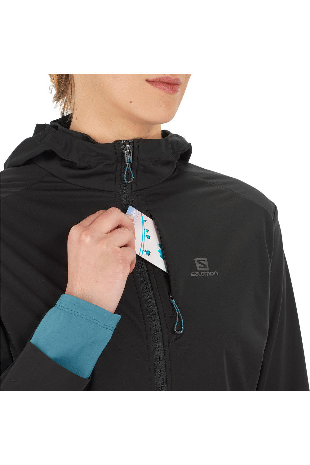 Salomon CHAQUETA TRAIL RUNNING MUJER Salomon LIGHT SHELL JKT W 04 Salomon CHAQUETA TRAIL RUNNING MUJER Salomon LIGHT SHELL JKT W 04