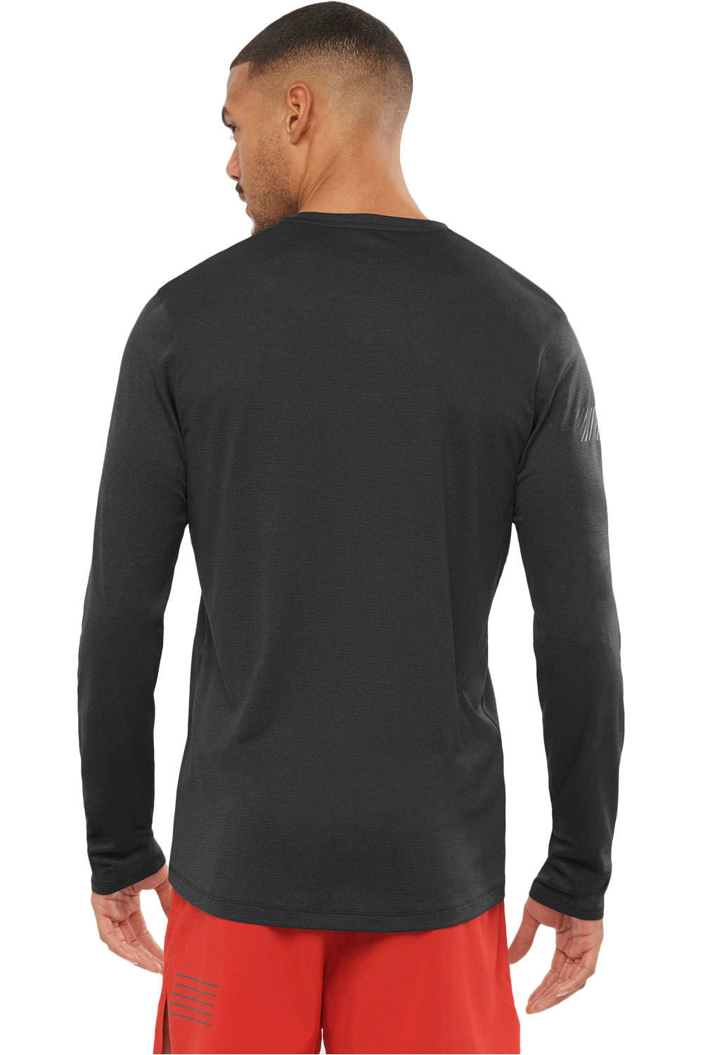Salomon camisetas trail running manga larga hombre Salomon AGILE LS TEE M vista trasera Salomon camisetas trail running manga larga hombre Salomon AGILE LS TEE M vista trasera