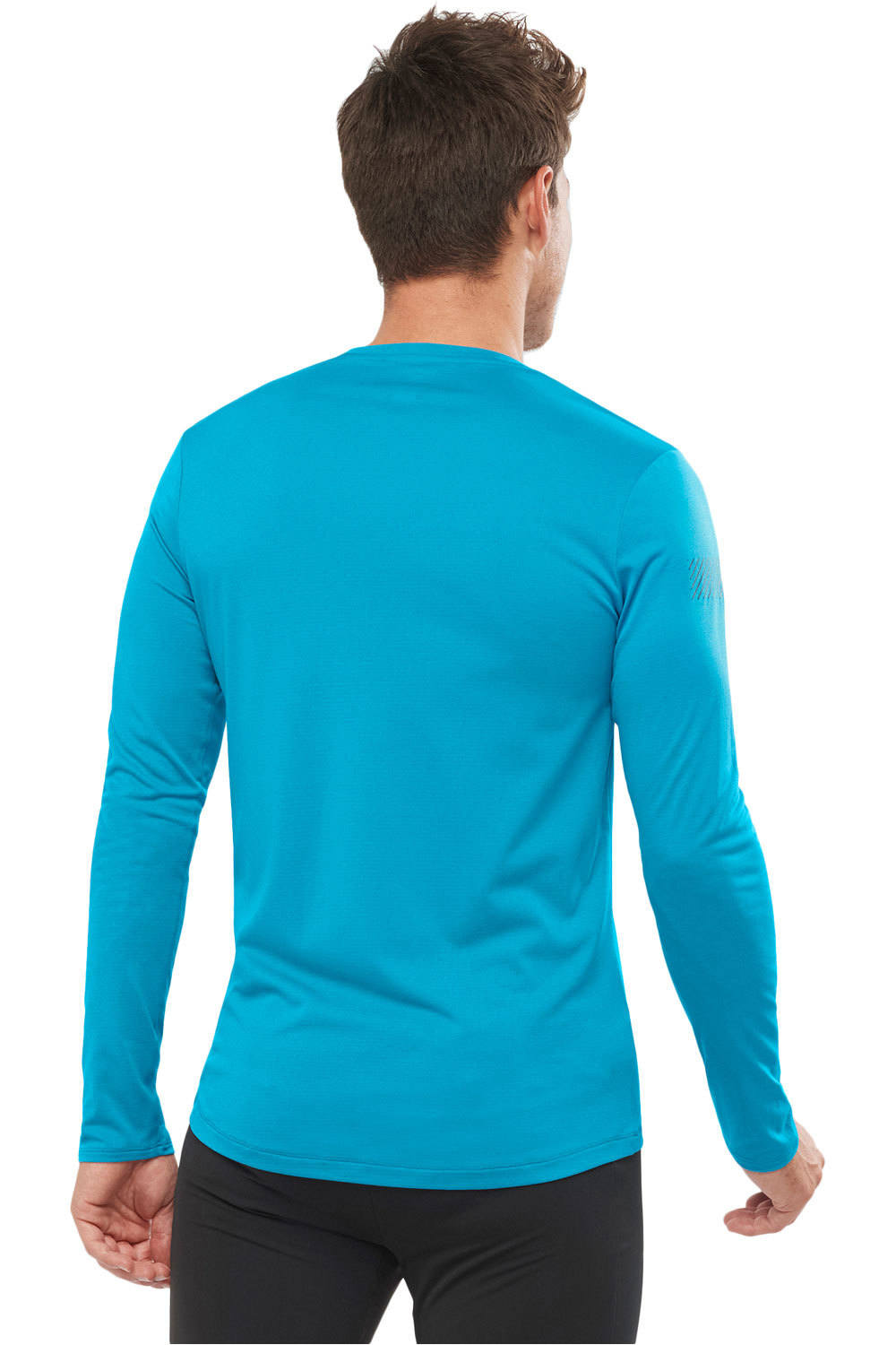 Salomon camisetas trail running manga larga hombre Salomon AGILE LS TEE M vista trasera Salomon camisetas trail running manga larga hombre Salomon AGILE LS TEE M vista trasera