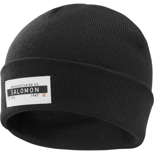 SALOMON OUTLIFE LOGO BEANIE negro