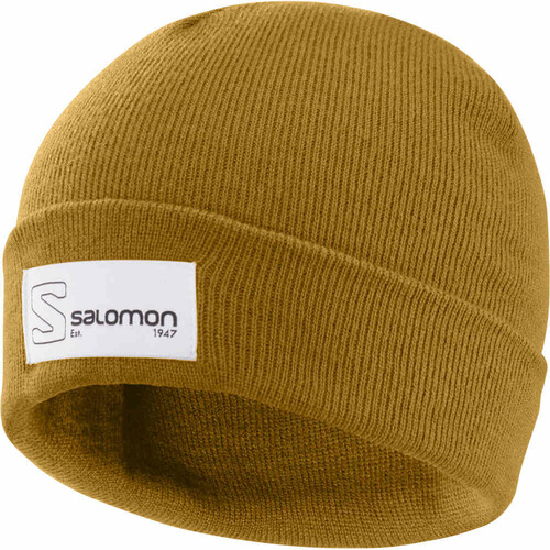 SALOMON OUTLIFE LOGO BEANIE marron