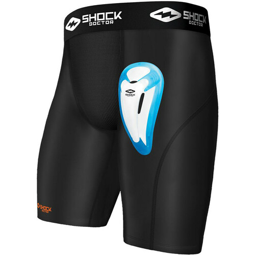SHOCK DOCTOR CORE COMPRESSION SHORT WITH BIOFLEX CUP BOYS