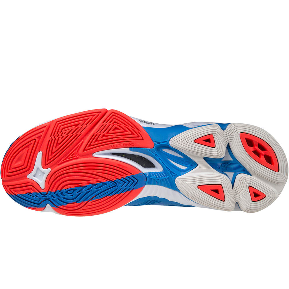Mizuno zapatilla indoor hombre Mizuno WAVE LIGHTNING Z6 vista trasera Mizuno zapatilla indoor hombre Mizuno WAVE LIGHTNING Z6 vista trasera