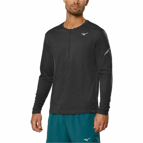 MIZUNO DRYAEROFLOW L/S HZ negro