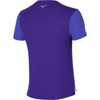 Mizuno camiseta técnica manga corta hombre Mizuno DryAeroflow Tee vista trasera Mizuno camiseta técnica manga corta hombre Mizuno DryAeroflow Tee vista trasera