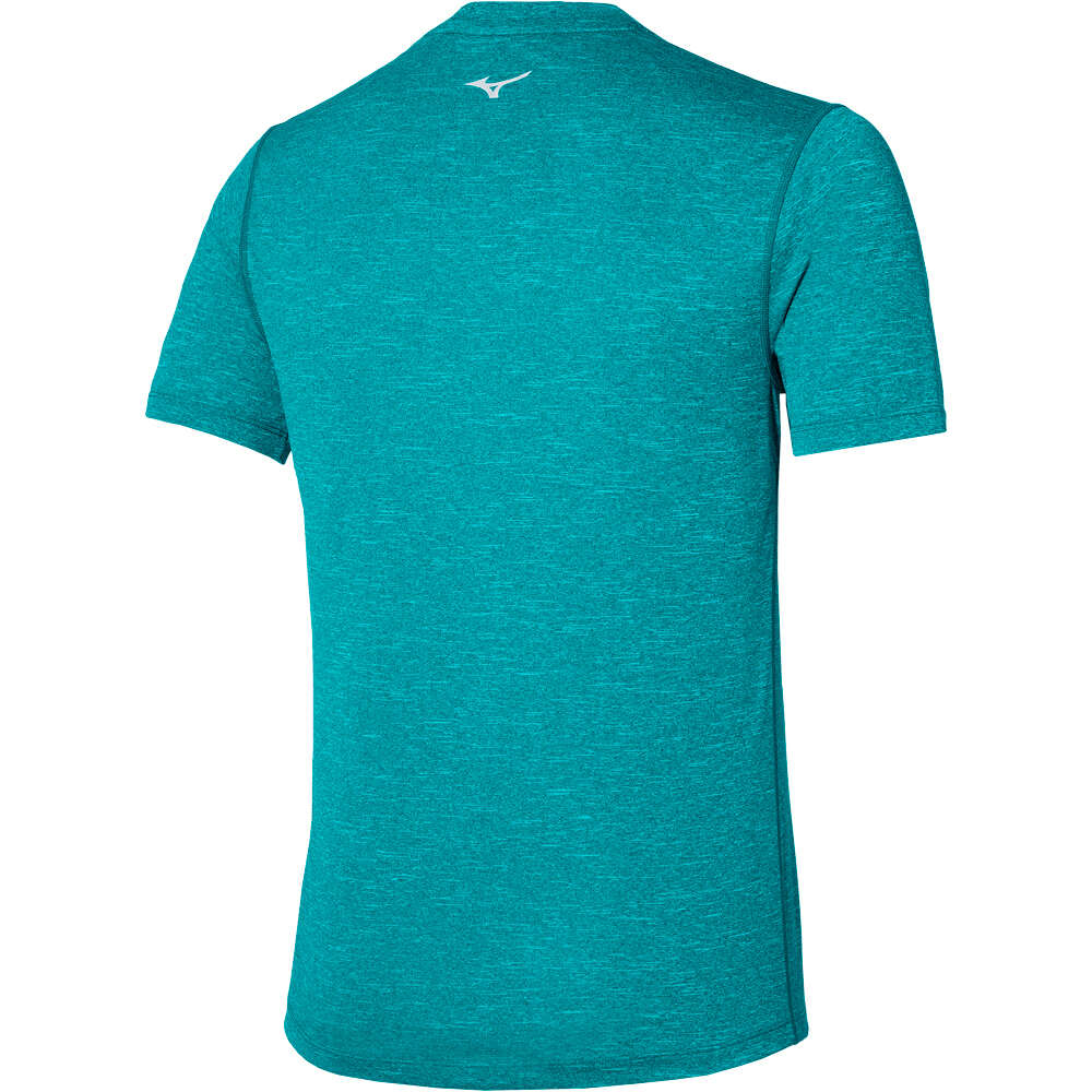 Mizuno camiseta técnica manga corta hombre Mizuno Core Graphic RB Tee vista trasera Mizuno camiseta técnica manga corta hombre Mizuno Core Graphic RB Tee vista trasera