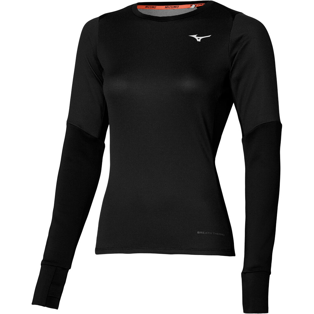 Mizuno camiseta técnica manga larga mujer Mizuno Mizuno Thermal Charge BT L/S (w) vista detalle Mizuno camiseta técnica manga larga mujer Mizuno Mizuno Thermal Charge BT L/S (w) vista detalle