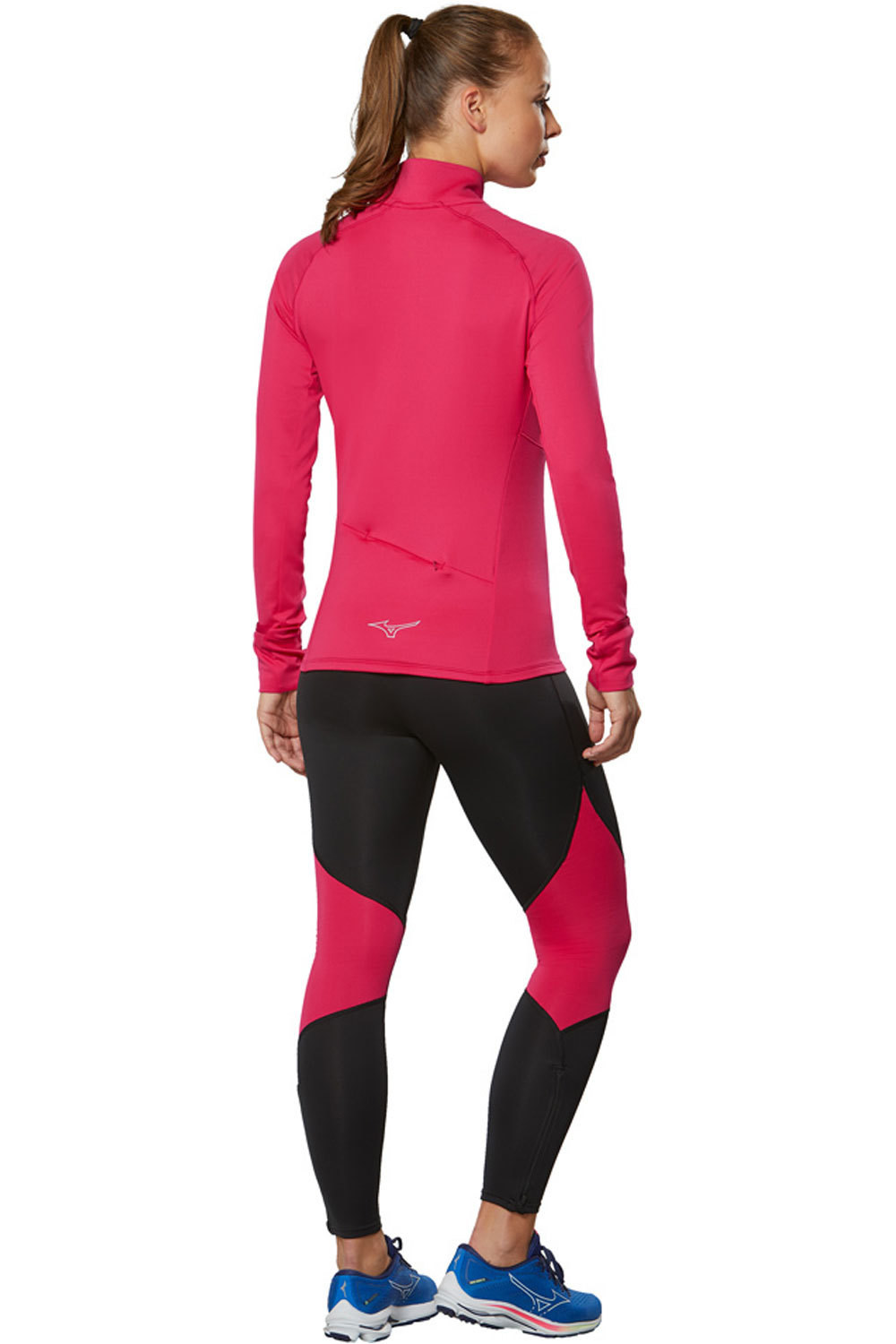 Mizuno camiseta técnica manga larga mujer Mizuno Warmalite HZ (w) vista trasera Mizuno camiseta técnica manga larga mujer Mizuno Warmalite HZ (w) vista trasera