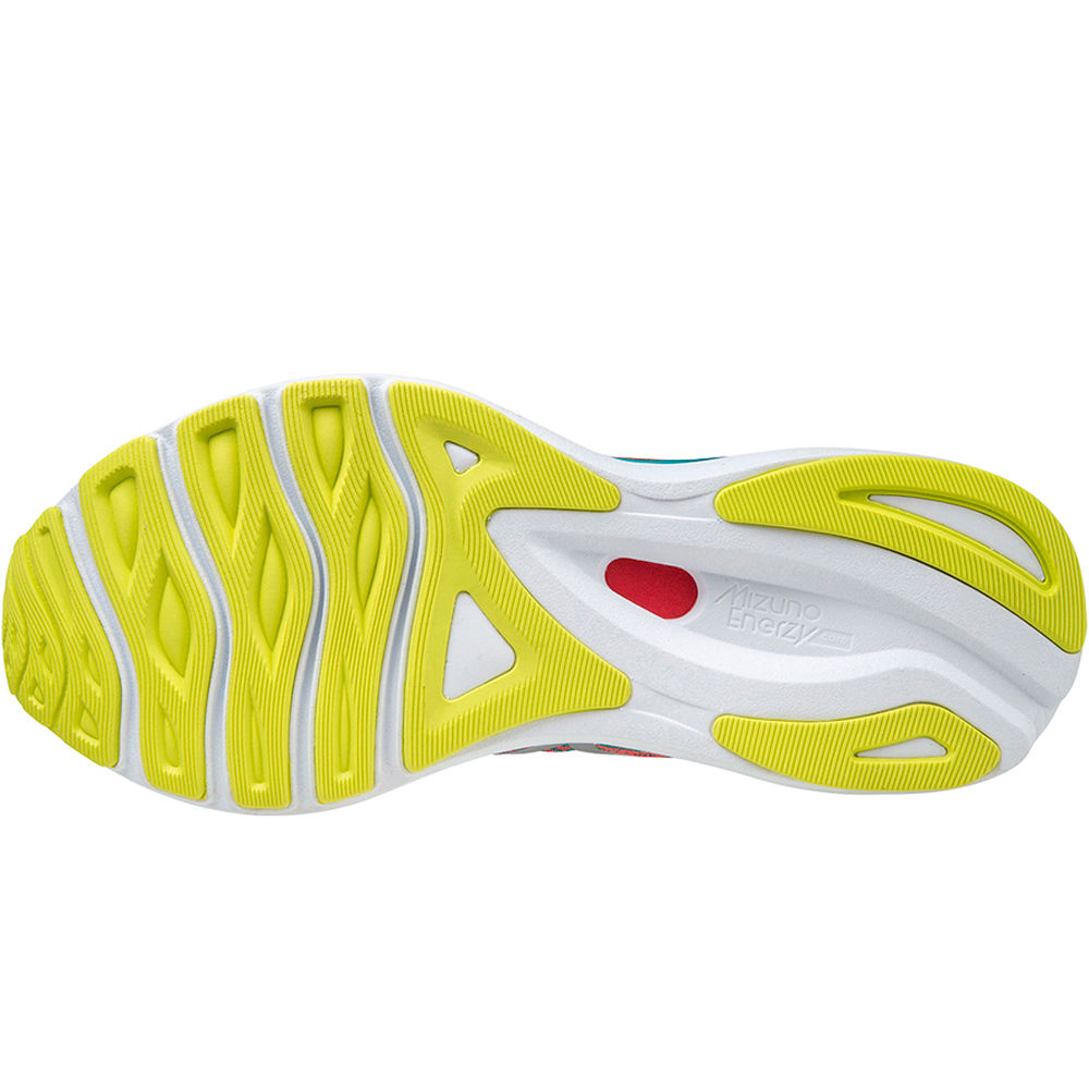 Mizuno zapatilla running hombre Mizuno WAVE SKY 5 lateral interior Mizuno zapatilla running hombre Mizuno WAVE SKY 5 lateral interior